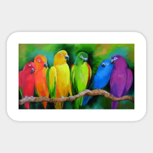 Parrots Australia Sticker